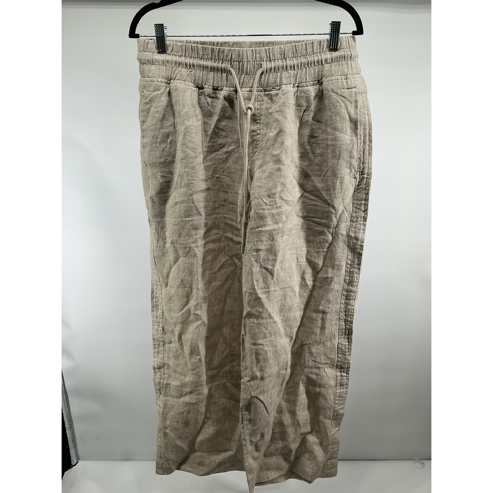 100% European Linen Wide Leg Pants